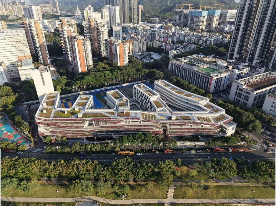 平山小学拆除重建九年一贯制学校，深圳 / 悉地国际-东西影工作室