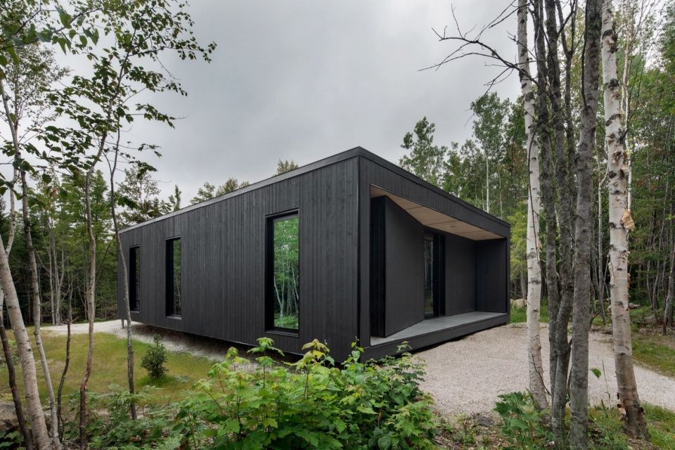 Forest Glamp & Reflection木屋，加拿大 / Bourgeois / Lechasseur architectes