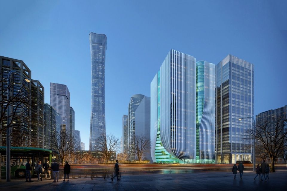 ZHA建筑事务所设计的Z8地块项目即将开工