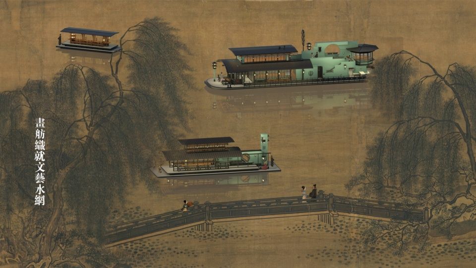 画舫织就文艺水网，杭州 / 造园建筑 + 中国美术学院建筑艺术学院