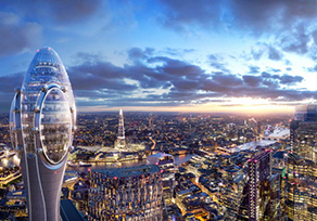 福斯特事务所公布伦敦新地标“郁金香”...“郁金香”...