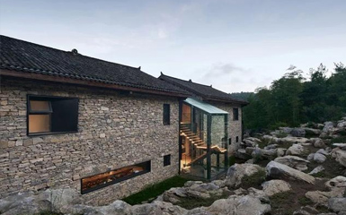 南岔湾·石屋部落民宿,湖北/建筑设计