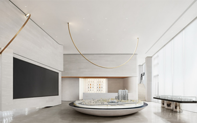 领地樾园售楼处，绵阳/室内