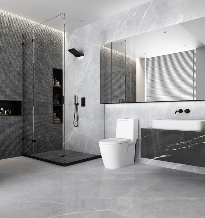 阿玛尼灰 客厅地砖卧室地板砖餐厅电视背景墙厨房墙砖 750*1500 尺寸（门店同款） 