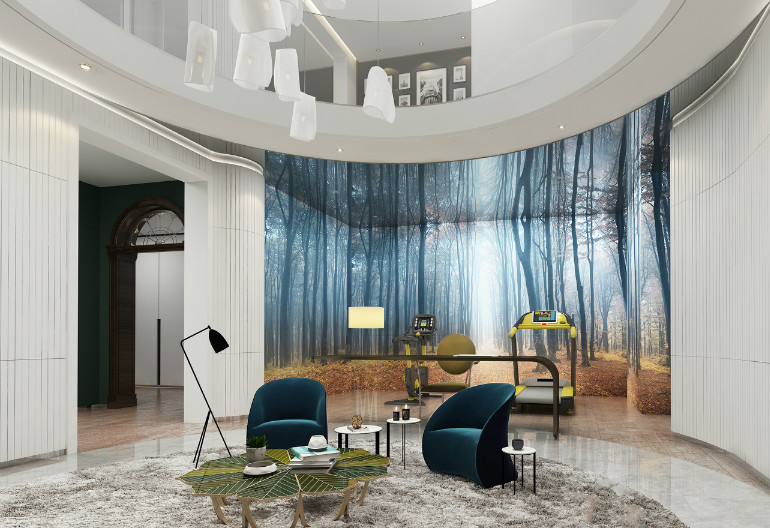 东方极简风格多功能工作室设计