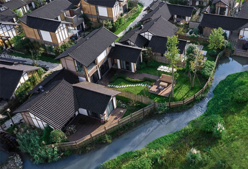 大邑朗基·稻乡渔歌，四川/景观