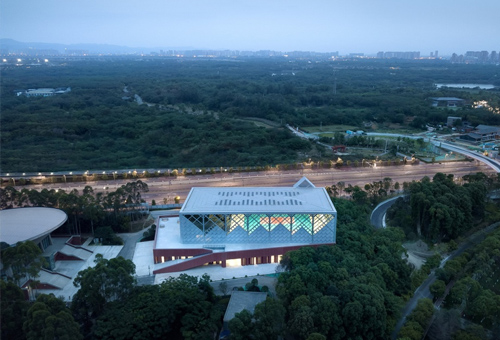 成都大学排球训练馆，成都/建筑