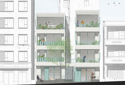 南头古城双子楼改造，深圳/建筑