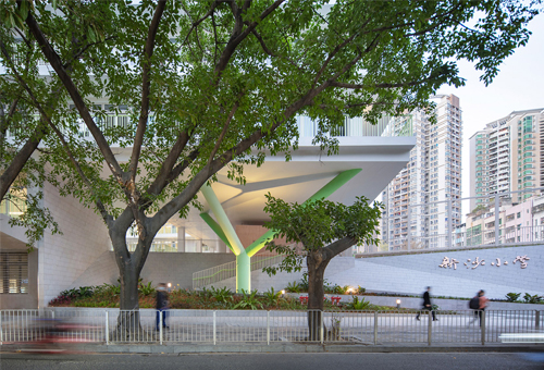深圳市福田新沙小学，深圳/建筑设计