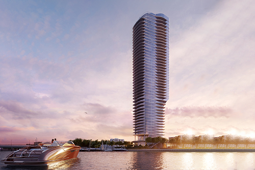 迈阿密游艇式塔楼，境外/建筑设计