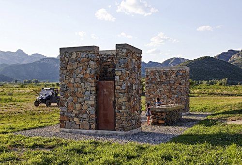 带风景的厕所，北京/建筑设计
