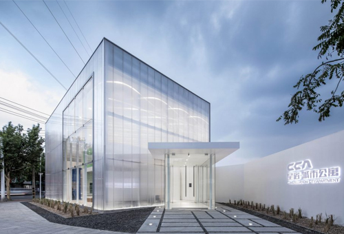 星宿城市公寓售楼处，江苏/建筑设计