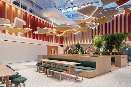 京西学校中庭WAB中庭，北京/室内设计