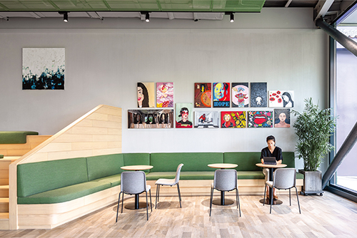 北京京西学校WAB莲花休息室，北京/室内设计