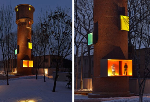 水塔展廊改造，沈阳/建筑