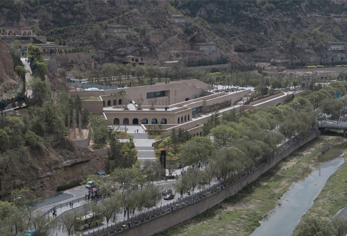 延安宝塔山游客中心，延安/建筑设计