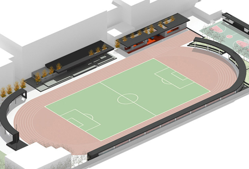  1/2体育场，北京/建筑设计