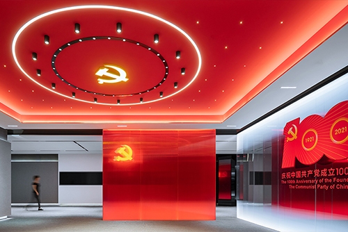 华润置地红展厅,北京/室内设计