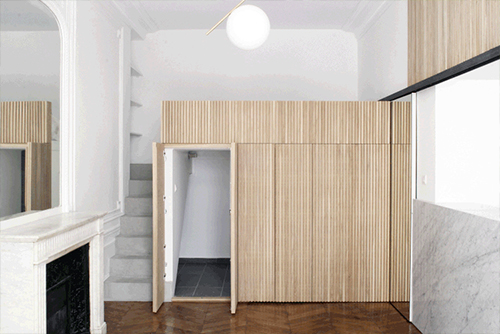 URBAN NEST private apartment，法国/室内设计