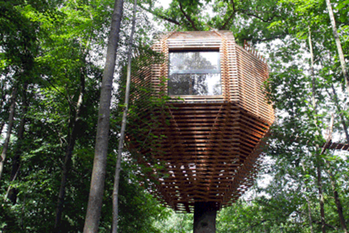 ORIGIN tree house Hotel,法国/建筑设计