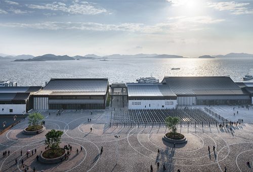 普陀山正山门客运中心，浙江/建筑