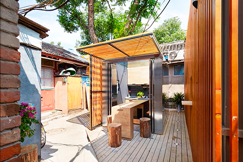 南锣鼓巷大杂院住宅改造，北京/室内