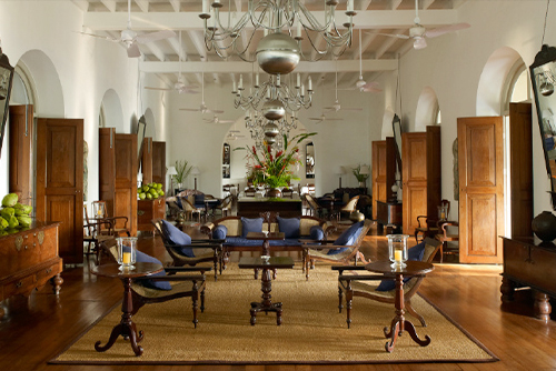 加勒城堡Amangalla度假村，荷兰/室内