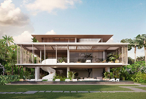Private Villa- Coconut Grove，意大利/建筑
