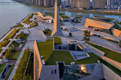 长沙滨江文化园（长沙三馆一厅），长沙/建筑