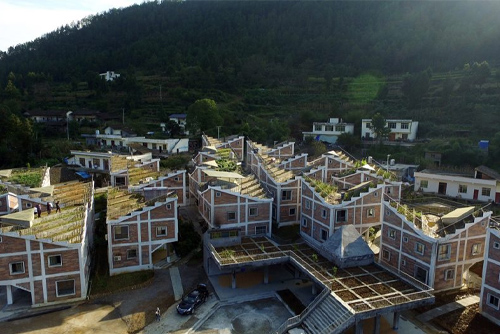 金台村重建项目，四川/建筑