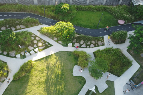 重新呼吸的土地——梅丰社区公园,深圳/景观