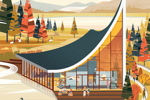 成都兴隆湖中信书店，成都/建筑