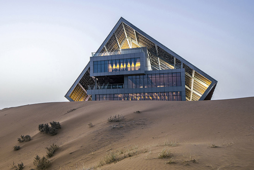 中卫大漠星河营地接待中心，宁夏 / 建筑