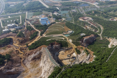 汤山矿坑公园，南京 / 景观