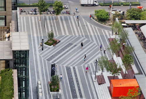 北京五道口宇宙中心广场改造，北京/景观