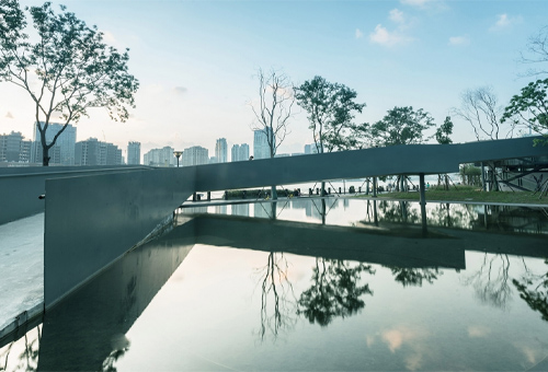 上海艺仓美术馆水岸公园，上海/景观