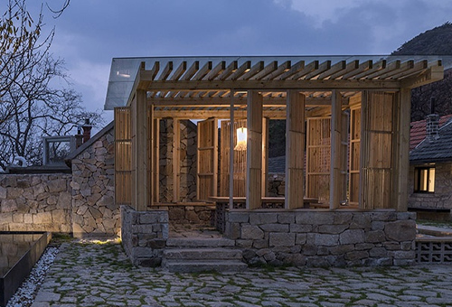 王家疃村柿园民宿，山东/建筑 