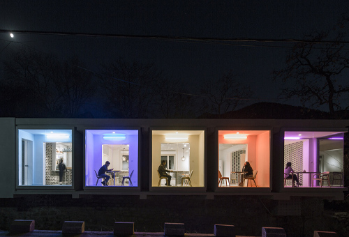 白石酒吧，山东 / 建筑 