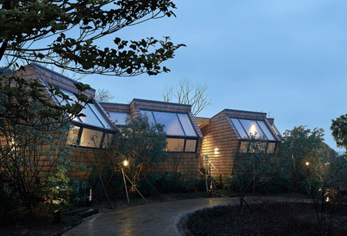 杭州开元森泊度假乐园 – 星立方，杭州/建筑