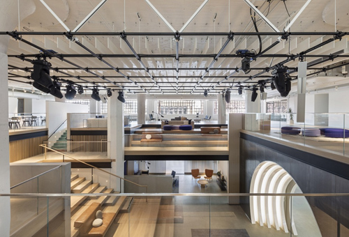 华纳音乐集团新总部，洛杉矶/室内