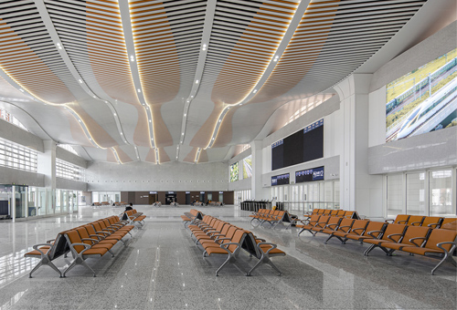 固安东站、霸州北站高铁站房，河北/室内