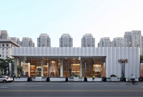 长安鼎峰悦境营销中心,东莞 / 建筑