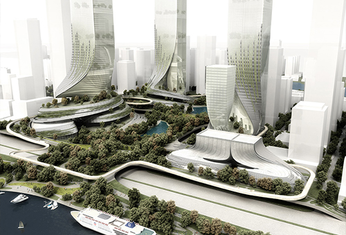 微风之城，深圳/建筑