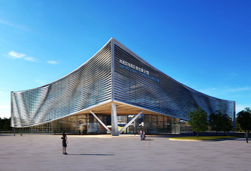 南通滨海园区规划展示馆，南通/建筑设计