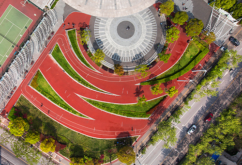 张庙科普健身公园，上海/景观设计