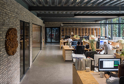 创盟国际军工路办公室厂房改造，上海/建筑设计