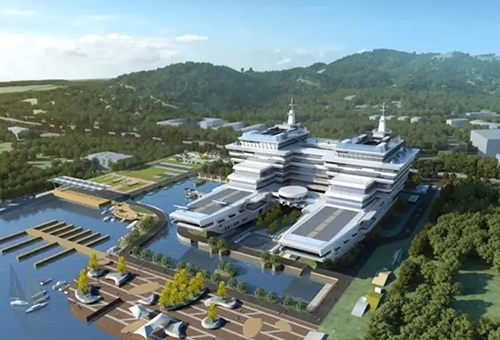 珠海无人船基地项目，广东/建筑设计