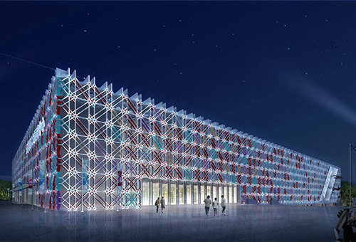 五棵松冰上运动中心，北京/建筑设计