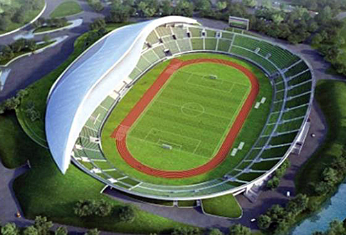 扬州体育场，扬州/建筑设计