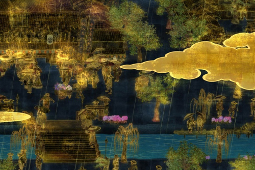 不可逆转的变化世界，日本/设计